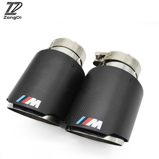 คอหาง BMW ไอเสีย  Carbon Akrapovic Car Exhaust Tip For BMW E90 E46 E60 F30 320i 320 316i 328i X1 M3 M4 M5 M Accessories