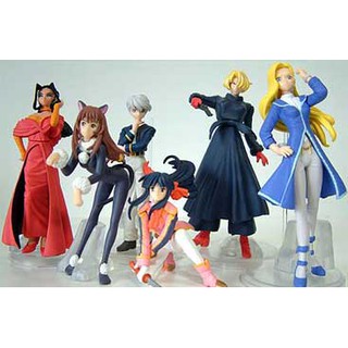 ฟิกเกอร์แท้ JP มือ1 - 6ชิ้น  - Bandai HGIF Sakura Wars Second Act Complete 6pc Set