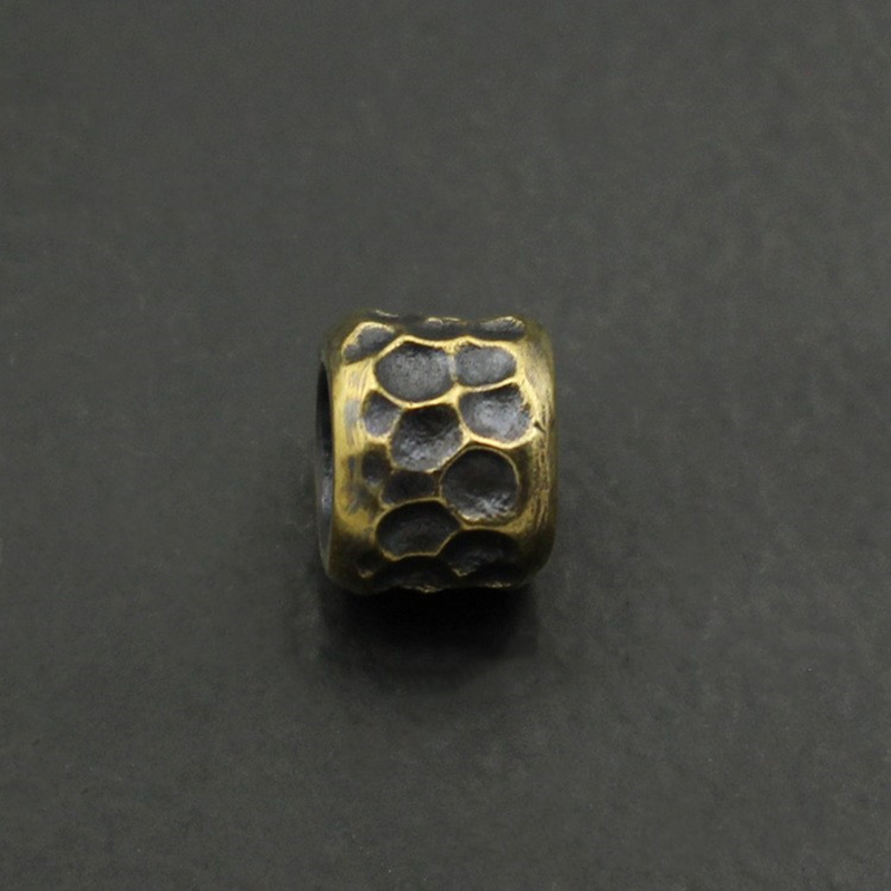 CNEDC Barrel Bead Brass Vintage Beads DIY Accessories Umbrella Rope Drop Bracelets Accessories Bump 