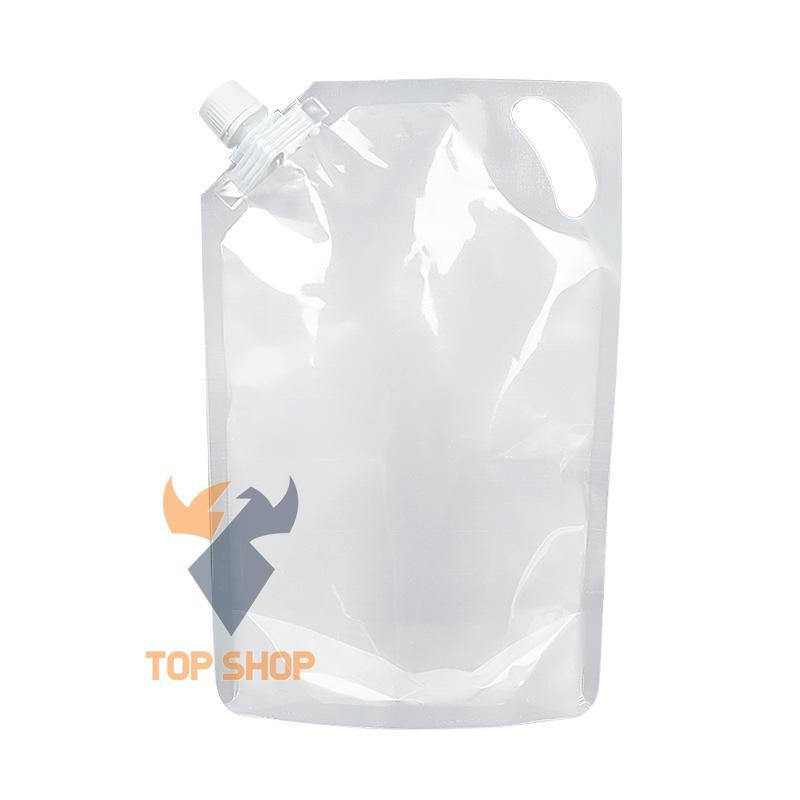 ถุงบรรจุของเหลว ฝาเกลียว 1,000ml. ก้นตั้ง อย่างหนา ฉีกขาดยาก ☘️ ts99