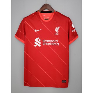 Sfshight เสื้อยืด ลายทีมชาติฟุตบอล Liverpool LFC 21-22 ชุดเยือน สําหรับผู้ชาย ไซซ์ S-2XL