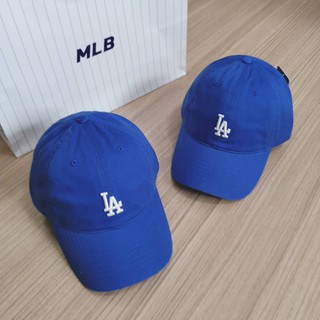 🧢หมวก MLB โลโก้ LA ตรงกลาง อันเล็ก สีน้ำเงิน