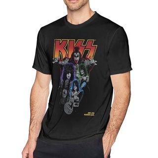 เสื้อยืด พิมพ์ลาย Kiss Band Dynamite Cool Novelty สไตล์ฮาราจูกุ