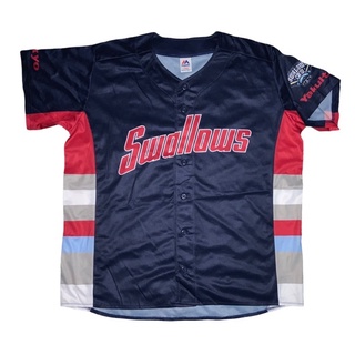 เสื้อเบสบอล Swallows Majestics Size S-M-L-XL