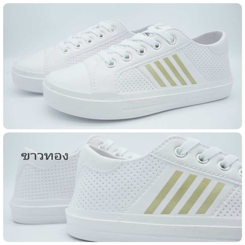 รองเท้ากันน้ำ ใส่ได้ทุกโอกาส​ ทำงาน​ เรียน​ เที่ยวเล่น​ เบามาก ใส่สบายเท้ามาก 36-41 ใส่ได้ทั้งชายหญิง Red Apple TK1601