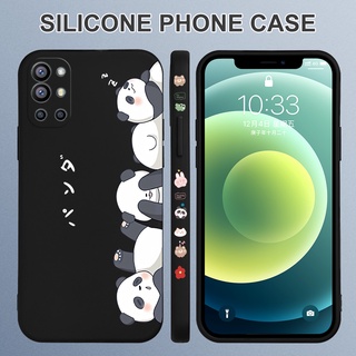 เคสซิลิโคนนิ่ม ลายแพนด้าน่ารัก สําหรับ Xiaomi Poco X3 NFC X3 Pro X2 Mi 11 10 Lite 11 10 Pro 11 Ultra Mi 9 9T 10T 11T Pro 8 SE Black Shark 4