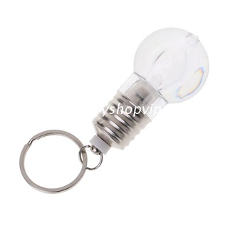 HSV Mini Change Color Creative LED Lamp Bulb Light Key Chain Key Ring Night light