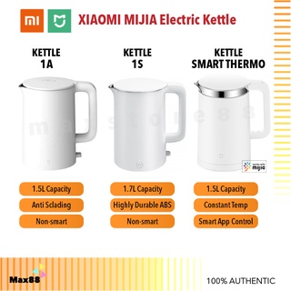 Xiaomi Mijia กาต้มน้ําอัจฉริยะ ควบคุมอุณหภูมิ สเตนเลส 304 1A 1S 2 PRO PRO 2 (1.5 ลิตร)