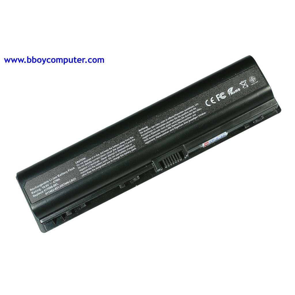 HP Battery แบตเตอรี่ HP PAVILION DV2000 DV6000 HP-COMPAQ V3000 V6000 C700