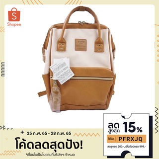 ล็อตสุดท้าย Anello แท้100% Twotone PU Leather Backpack กระเป๋าเป้สะพายหลัง รุ่นหนังพียู