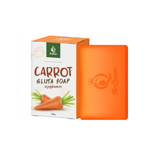 สบู่กลูต้าแครอท The Queen Gluta Carrot Soap [100 g]