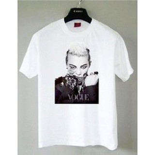 เสื้อยืดลำลองเสื้อยืด พิมพ์ลาย VOGUE G-DRAGON HYPE G DRAGON VOGUE สําหรับผู้ชายS to4XL