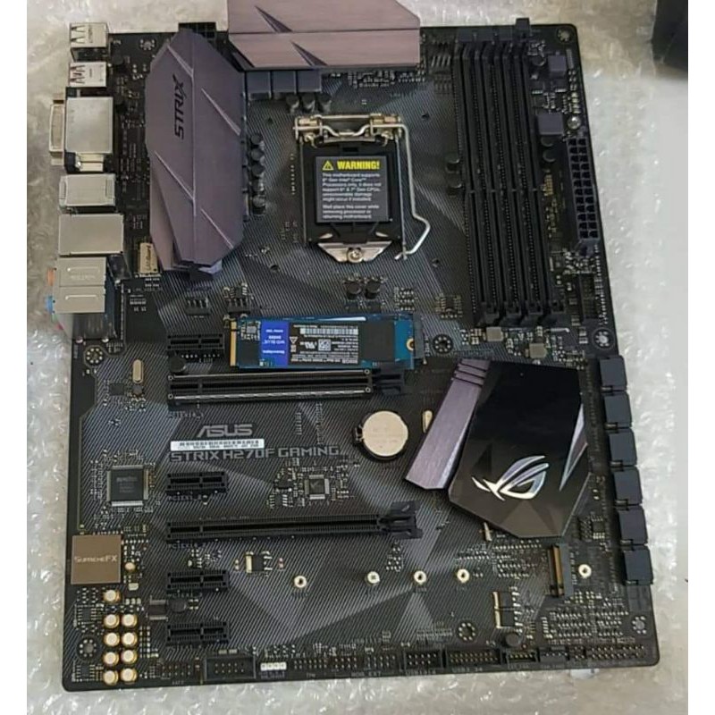 Cpu I5 6500 + Mb Asus Strix H270F Gaming + Optane 16gb