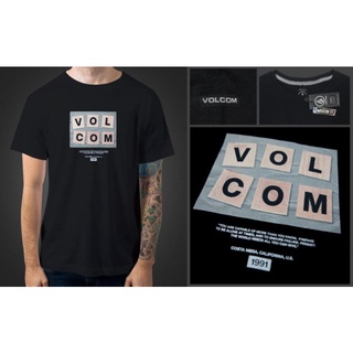 เสื้อเล่นเซิร์ฟ Volcom - Creepycloth | พรีเมี่ยมมาก | ผ้าฝ้ายหวี ยุค 30 | เสื้อยืด สําหรับชาย และหญิง | เสื้อยืด สําหรับผู้ชาย | เสื้อยืด ลาย Surfing Skate ori สําหรับผู้ชาย