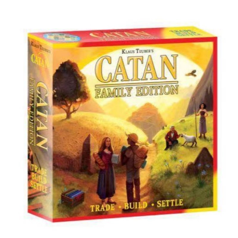 Catan family Edition บอร์ดเกมภาษาอังกฤษ