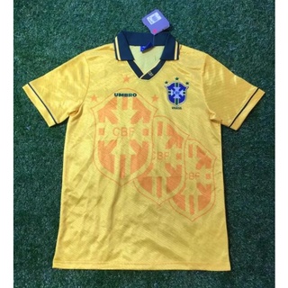 เสื้อกีฬาแขนสั้น ลายทีมชาติฟุตบอล Brazil 2022-23