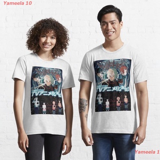 Yameela 10 เสื้อยืดผู้หญิง เสื้อยืดผู้ชาย World trigger Essential T-Shirt World Trigger เวิ์ ทริกเกอร์ เสื้อยืดลายอนิเสา