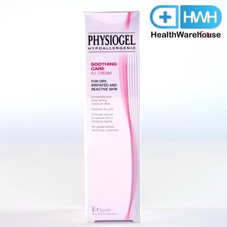 Physiogel Soothing Care A.I. Cream 50 mL บำรุงผิว สำหรับผิวแห้งมาก ผิวแพ้ง่าย ปราศจากสารแต่งสีและน้ำหอม