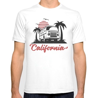 คอตต้อนคอกลมเสื้อยืด พิมพ์ลาย 80s California สไตล์วินเทจ เรโทร เหมาะกับของขวัญ แฟชั่นฤดูร้อนS-5XL