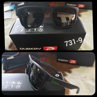 (ส่งจากไทย) 1-3วัน แว่นกันแดด รุ่น731-9 เลนส์ polarized ของแท้100% ตัดแสง สบายตา ยี่ห้อ DUBERY