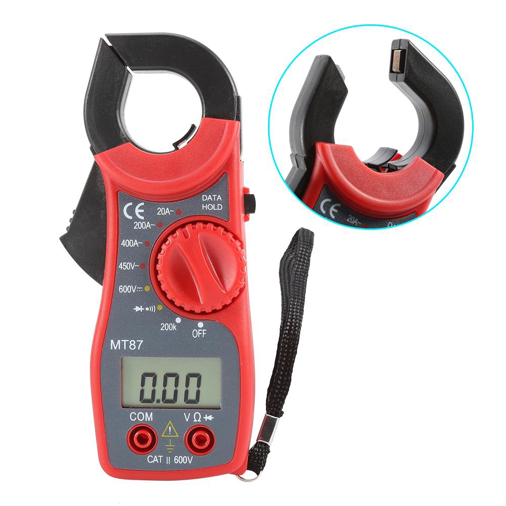 READY MT87 Professional LCD Digital Clamp Meter Multimeters Voltmeter