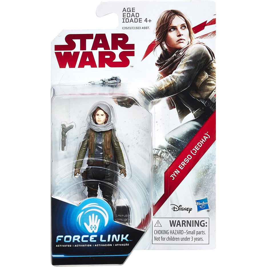 Star Wars The Last Jedi Force Link Jyn Erso (Jedha) 3.75'' Scale Figure  สินค้าลิขสิทธิ์