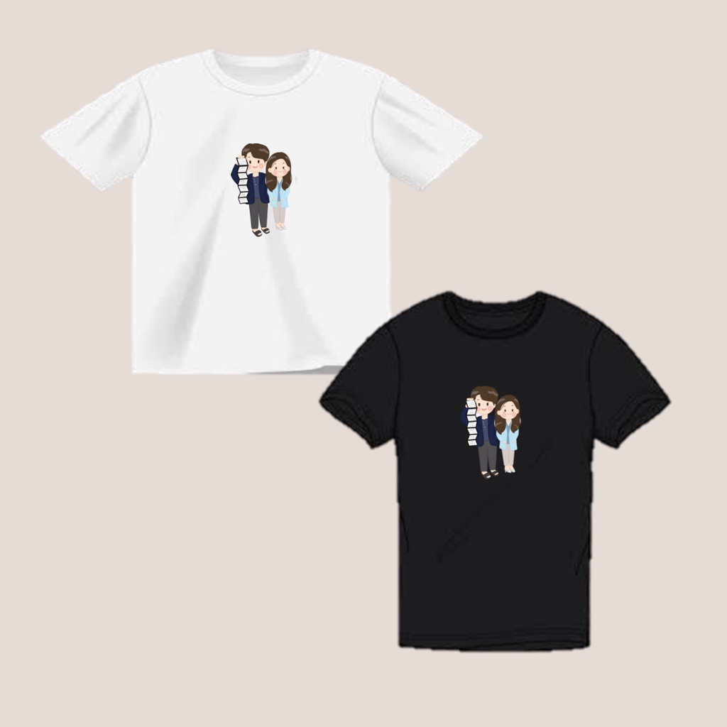 เสื้อยืด พิมพ์ลาย Hometown Cha Cha Cha - Kim Seon Ho - Hong Du Shik สําหรับผู้ชาย