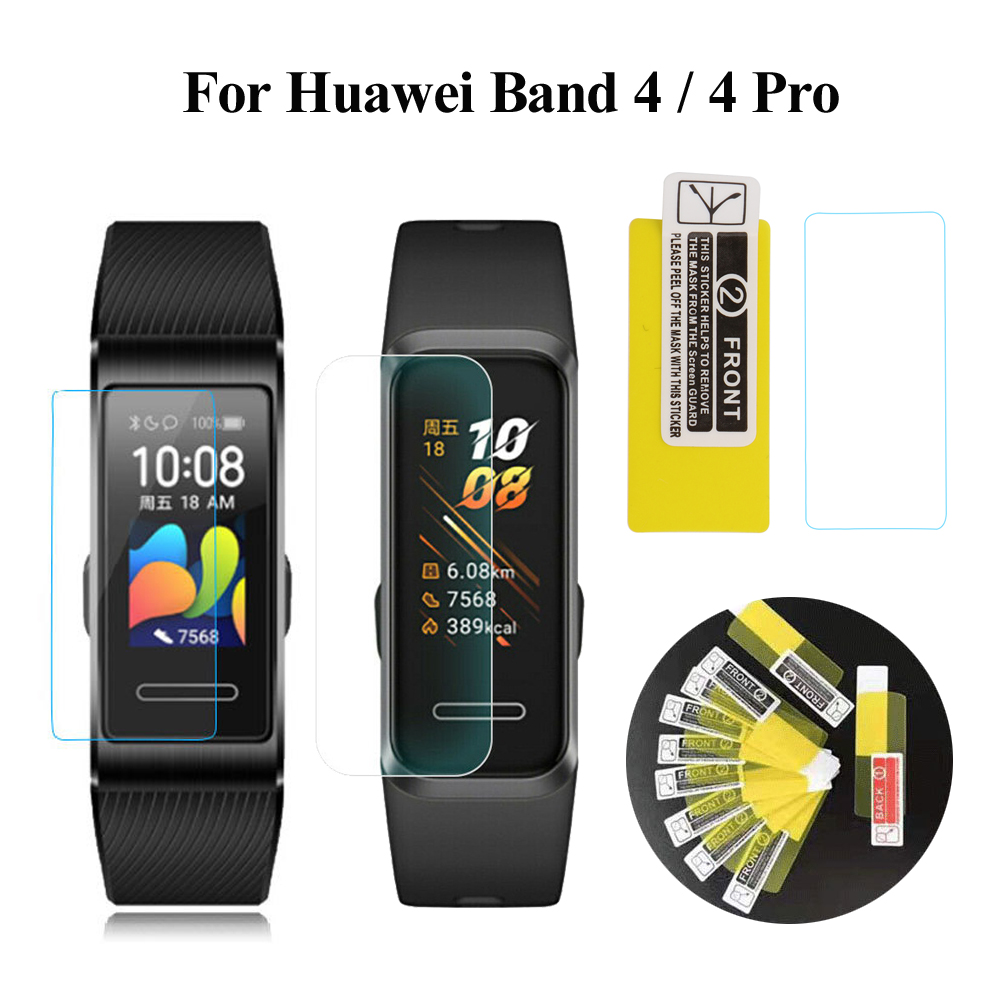 Yismart ฟิล์มกันรอยหน้าจอ สำหรับ Huawei Band 4 4Pro Smart Watch