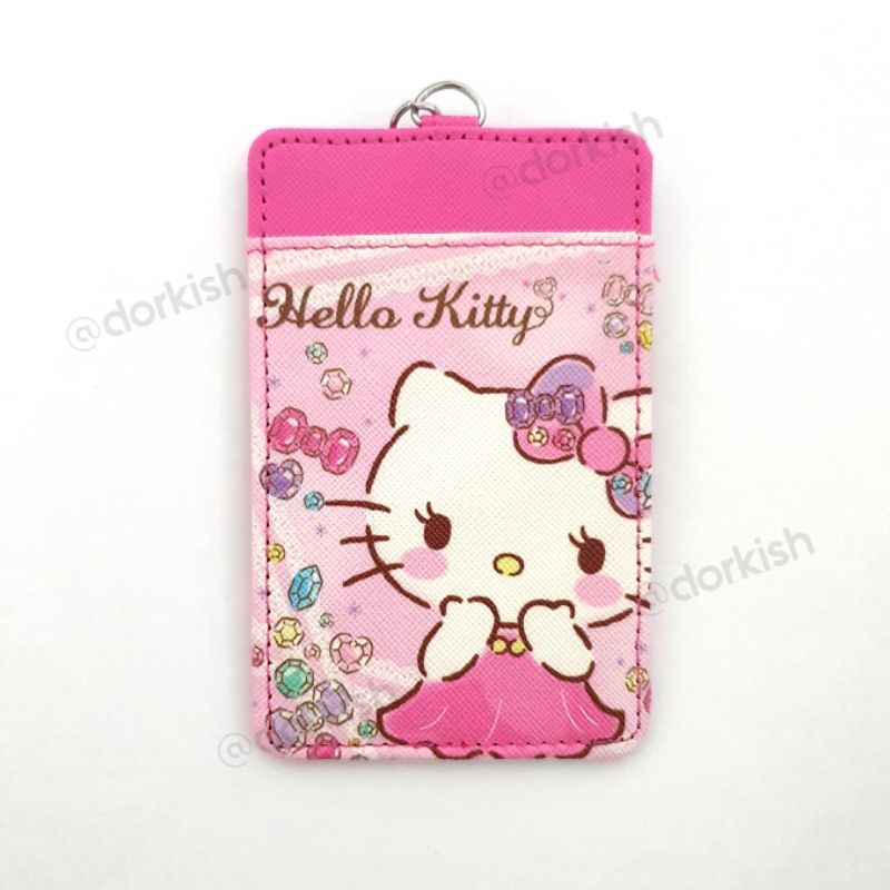 Hello Kitty with Jewel Ezlink Card Holder with Keyring