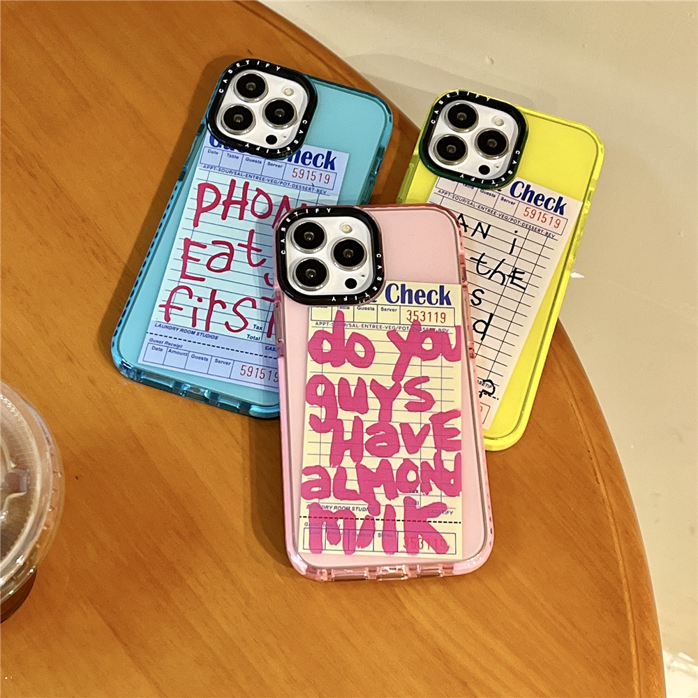 สําหรับiPhone 17 16 15 14 Pro Maxสีสันสติกเกอร์ปลอกiPhone 12 13 Pro Max Soft TPU iPhone 11 เคสกันกระแทกiPhone 15