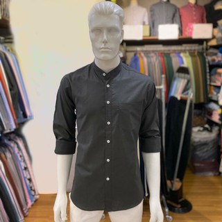 เสื้อเชิ้ต (คอจีน) สีพื้น 6 สี