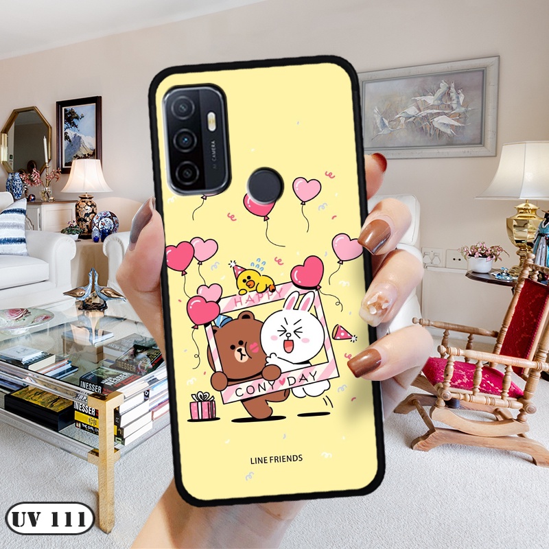 เคสโทรศัพท์ Oppo A53 - ขอบยืดหยุ่น