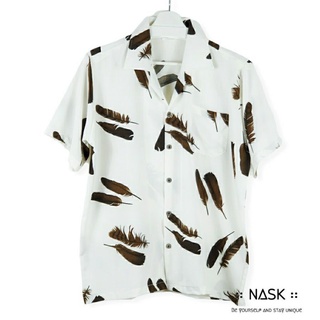 เสื้อฮาวาย by nask ผ้าไหมอิตาลี มี 3 ไซส์ (L/XL/2XL) H2112