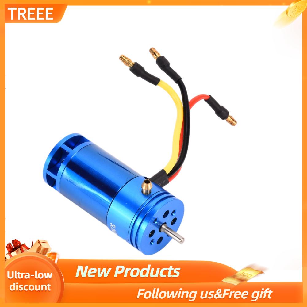 Treee Rc Boat Brushless Motor Water Cooled Accurate Rotor High Reliability Low Noise For Sl