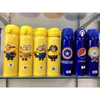 ขายส่ง🔥กระติกน้ำสแตนเลส（500ml）เก็บความร้อน-ความเย็น