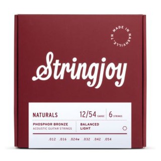 สายกีต้าร์โปร่ง Acoustic Stringjoy 12 - 54 Phosphor Bronze - Made in Nashville USA