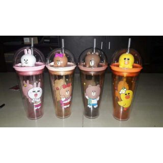 แก้วโดม linefriends by 7-11