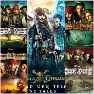 [DVD HD] ไพเรทส์ออฟเดอะแคริบเบียน ครบ 5 ภาค-5 แผ่น Pirates of The Caribbean 5-Movie Collection #แพ็คสุดคุ้ม