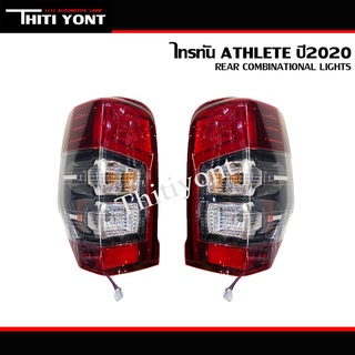 ไฟท้าย MITSUBISHI TRITON ไทรทัน 2019 2020 2021 LED (รวมขั้วไฟ และ หลอดไฟ) MB