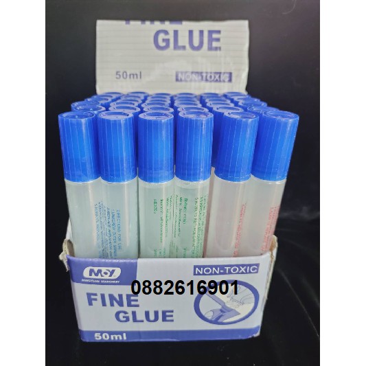 กาวน้ำใส 50ml มี36แท่งใน1กล่อง