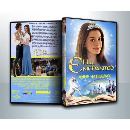 [ DVD Movie มีปก+สกรีนแผ่น-ไม่มีกล่อง ] Ella Enchanted เจ้าหญิง มนต์รักมหัศจรรย์ ( 1 DVD )