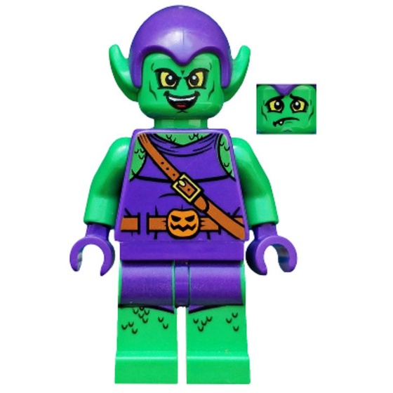 Lego Minifigure Marvel Spiderman sh196 Green Goblin