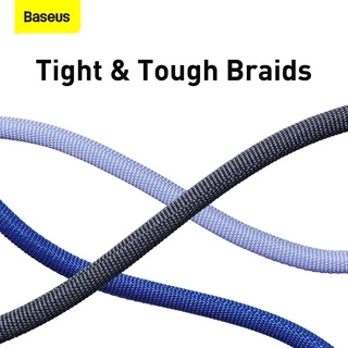 Baseus สายชาร์จไว 100W Type-C สายชาร์จ type c ชาร์จเร็ว สายชาร์จเร็วไอโฟน สายชาร์จเร็ว huawei Type-C ไม่รองรับ ios