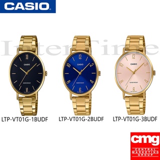 นาฬิกา Casio รุ่น LTP-VT01G-1BUDF , 2BUDF ,4BUDF   รับประกัน CMG 1 ปี