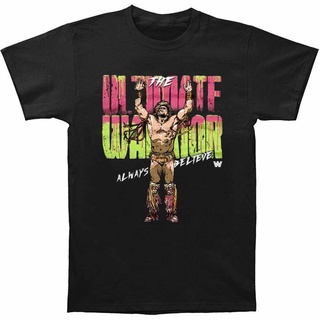 เสื้อยืด พิมพ์ลาย Legends Wwe Ultimate Warrior Always Believe แฟชั่นสําหรับผู้ชาย