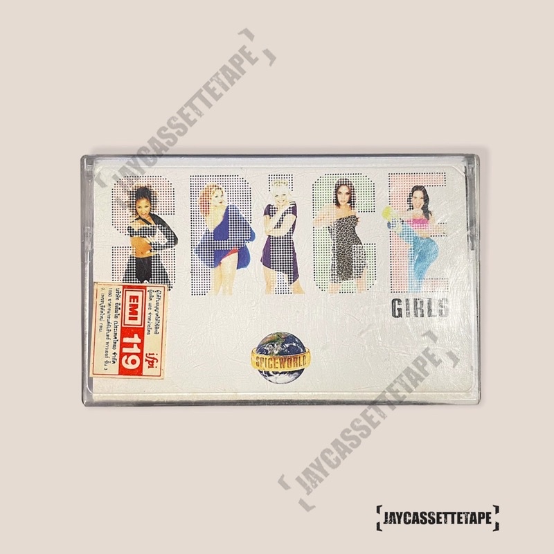 Spice Girls อัลบั้ม Spiceworld เทปเพลง เทปคาสเซ็ต เทปคาสเซ็ท Cassette Tape เทปเพลงสากล