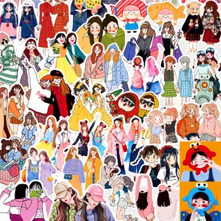 50 ชิ้น / ชุด ❉ สติกเกอร์ Mori Girl Series 01 สําหรับตกแต่ง ❉ สติกเกอร์ Doodle แฟชั่น กันน้ํา DIY