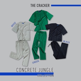 The CRACKER : Concrete Jungle Set : เสื้อชุดเซ้ต กางเกงมีดีเทล