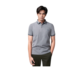 โปรโมชั่น : LTD เสื้อโปโลป้องกันแบคทีเรีย ผู้ชาย สีเทา | Anti-Bacteria Polo Slim Fit | 0923