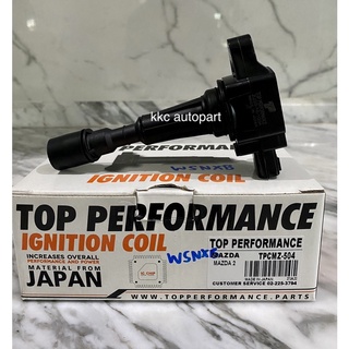 คอยล์จุดระเบิดมาสด้า2 เครื่อง 1.5 : มาสด้า3 เครื่อง1.4 ,1.6  ยี่ห้อTop Performance - made in Japan